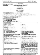 Giáo án điện tử Lớp 4 - Tuần 22 - Năm học 2014-2015 - Tòng Vinh Quang